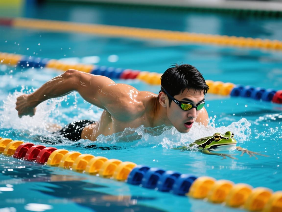 db真人游戏官网-男子蛙泳划频控制更精准，蛙泳划频多少
